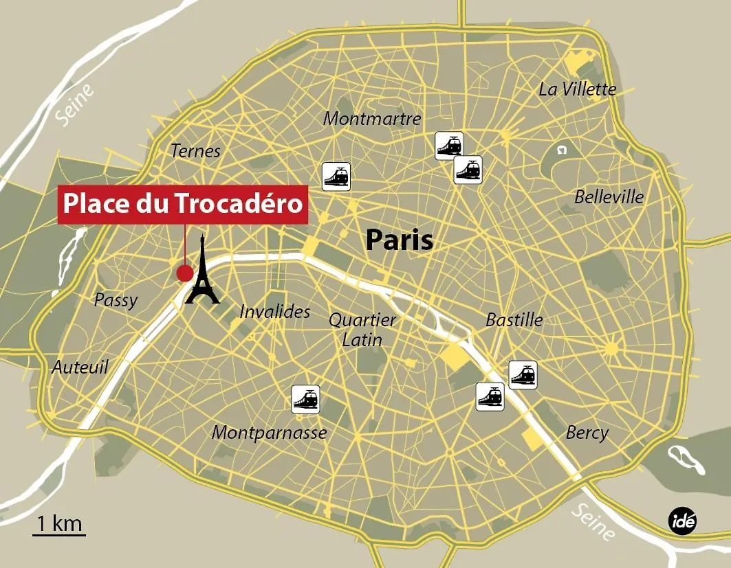New Paris Trocadero - Eiffel Tower Apartment
